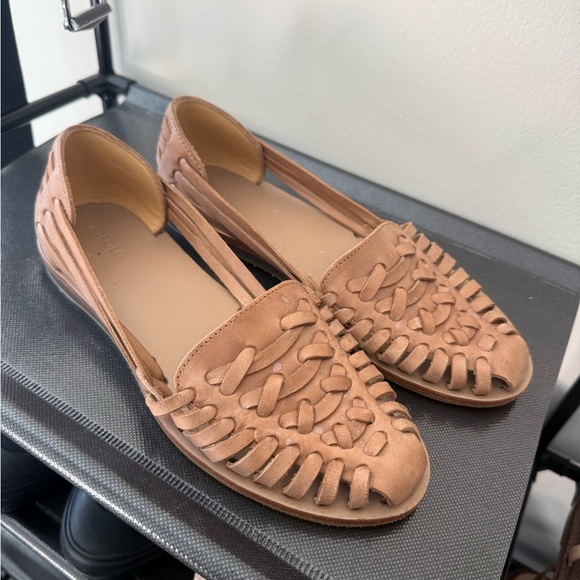 Nisolo Women's Huarache Sandal - Almond - Picture 3 of 9